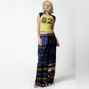 Urban Renewal Remade Patterned Sweater Maxi Skirt Size Medium ❤️NWT❤️